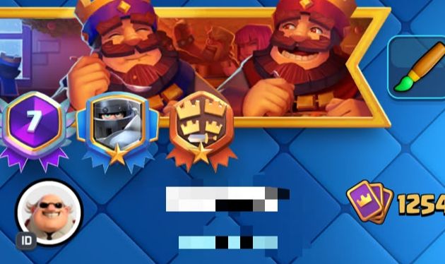 1 x CONTA CLASH ROYALE 7 ANOS | Mega Cavaleiro NV15 |+7,5k troféus (Arena 20)