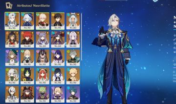 AR59 - Neuvillette C1R1, FURINA, RAIDEN, CITLALI, YELAN, NILOU R1, ARLECCHINO ++