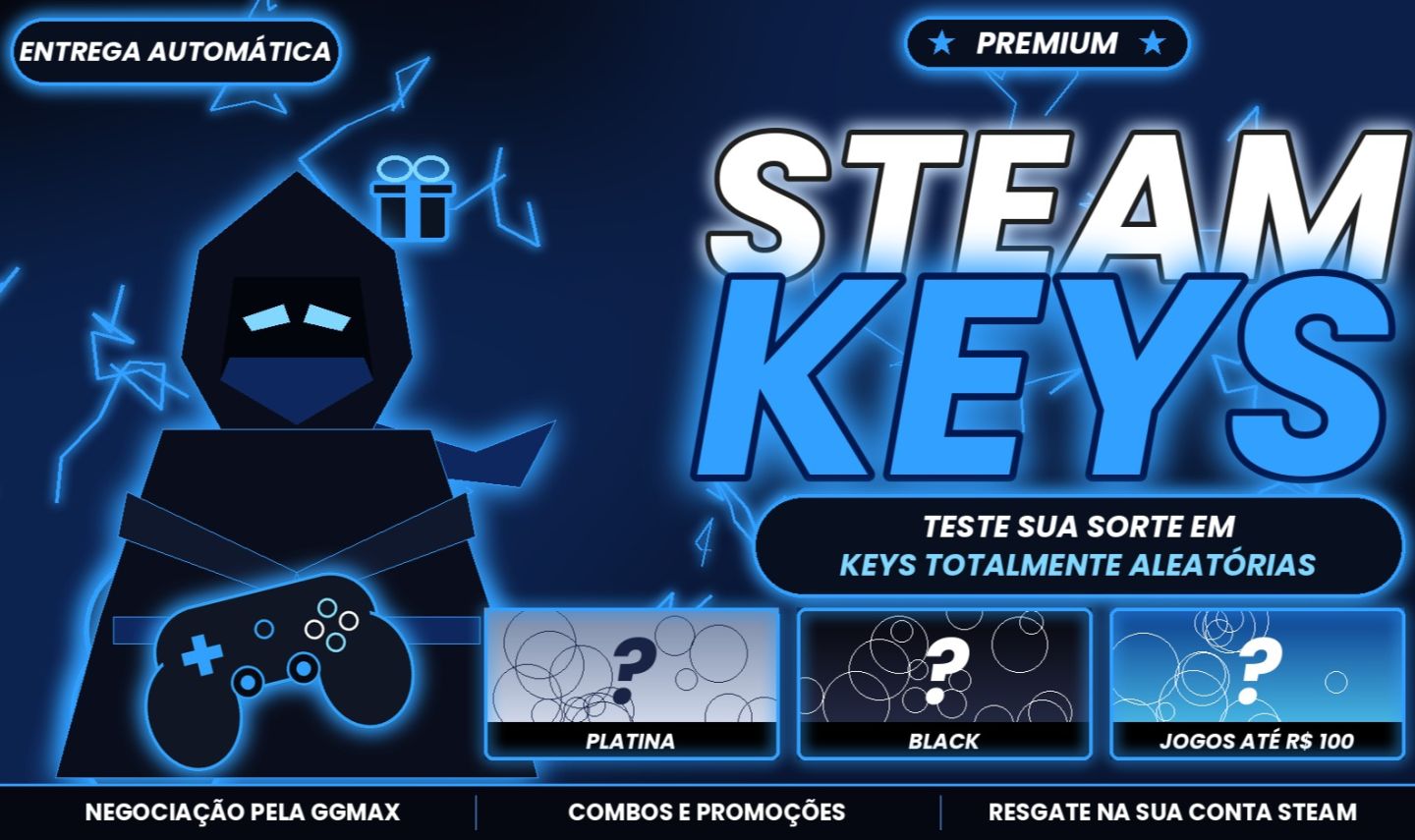 STEAM KEYS COM PREÇO BAIXO + COMBOS EXPLOSIVOS (ENTREGA AUTOMÁTICA)