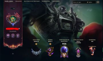 Uma conta com 222 skins, incluindo Lux Elementalista, preciso pagar facul