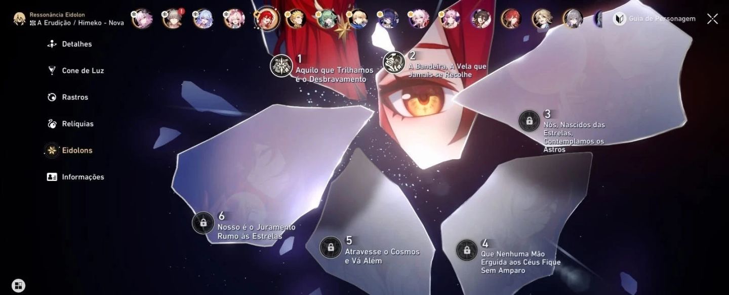 Conta Mid/Endgame com Evernight E2s1, Himeko E2s1 e Robin E1