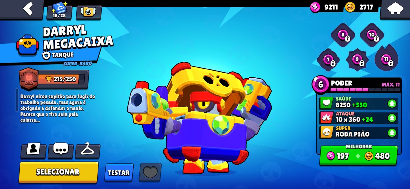Conta piper caveira e penny duende