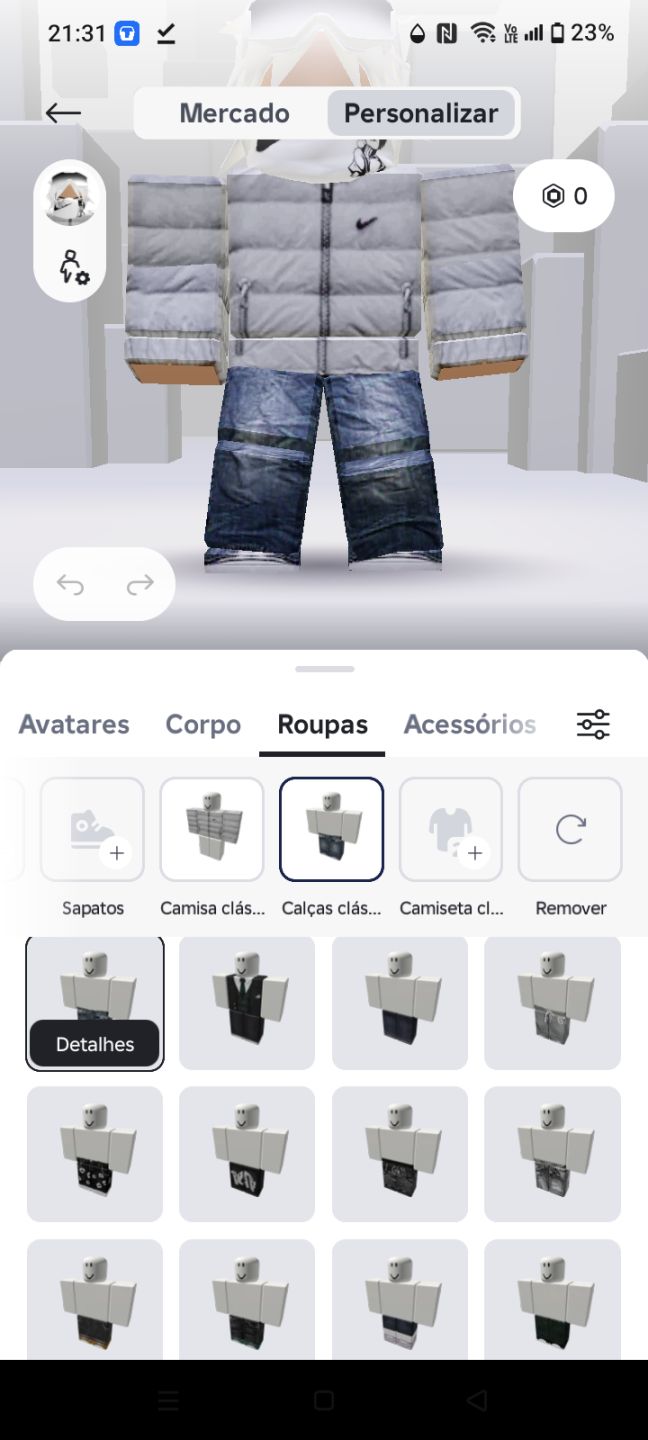 Conta de Roblox gemada