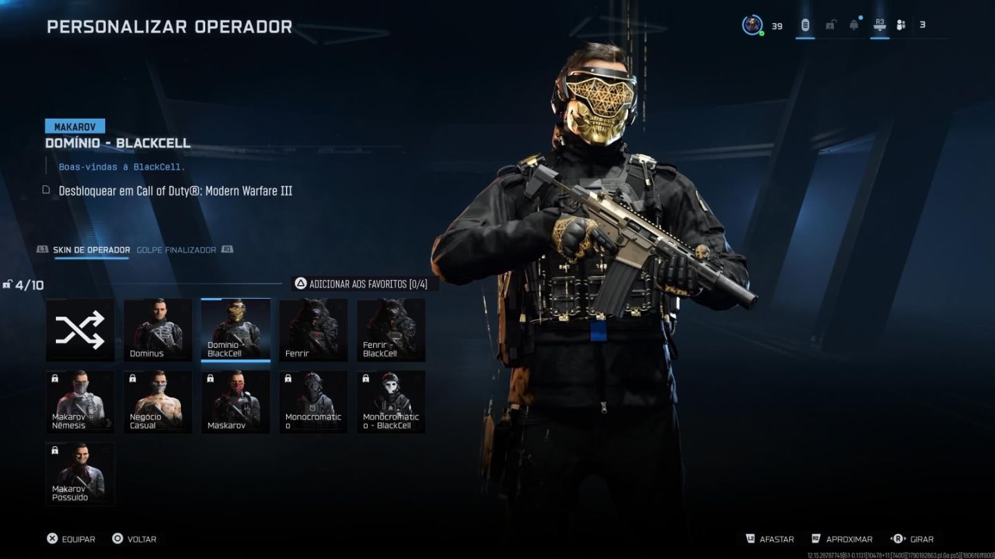 Conta warzone
