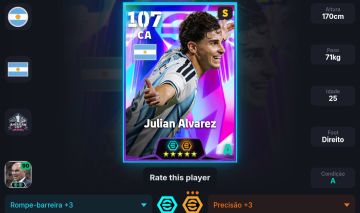 Julián Álvarez 107 (Blitz Curler)