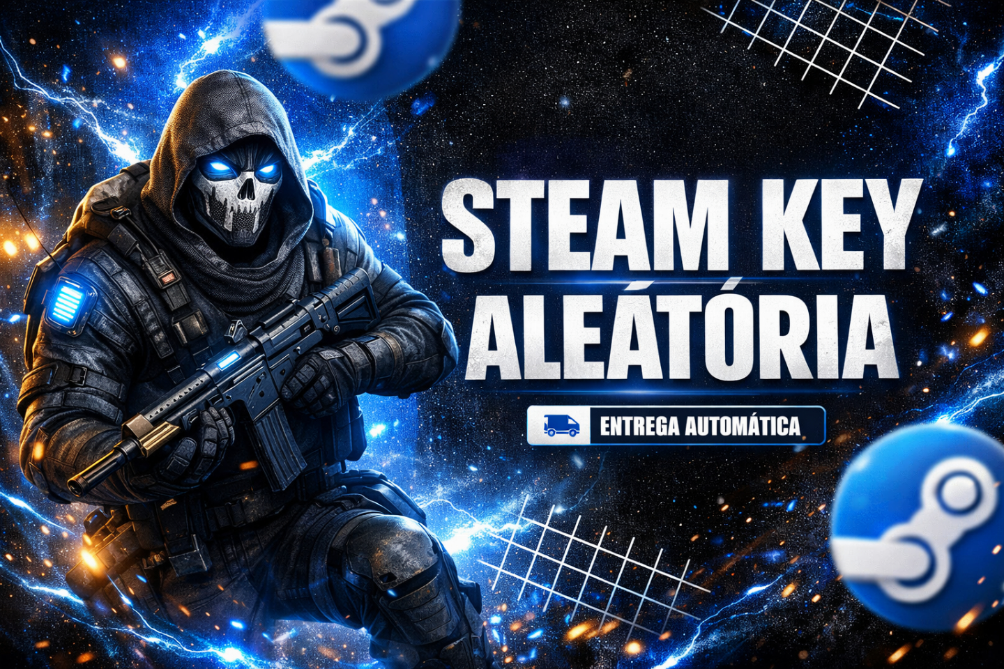 [MAIS BARATO] STEAM KEY ALEATÓRIA Deluxe [ENTREGA AUTOMÁTICA]