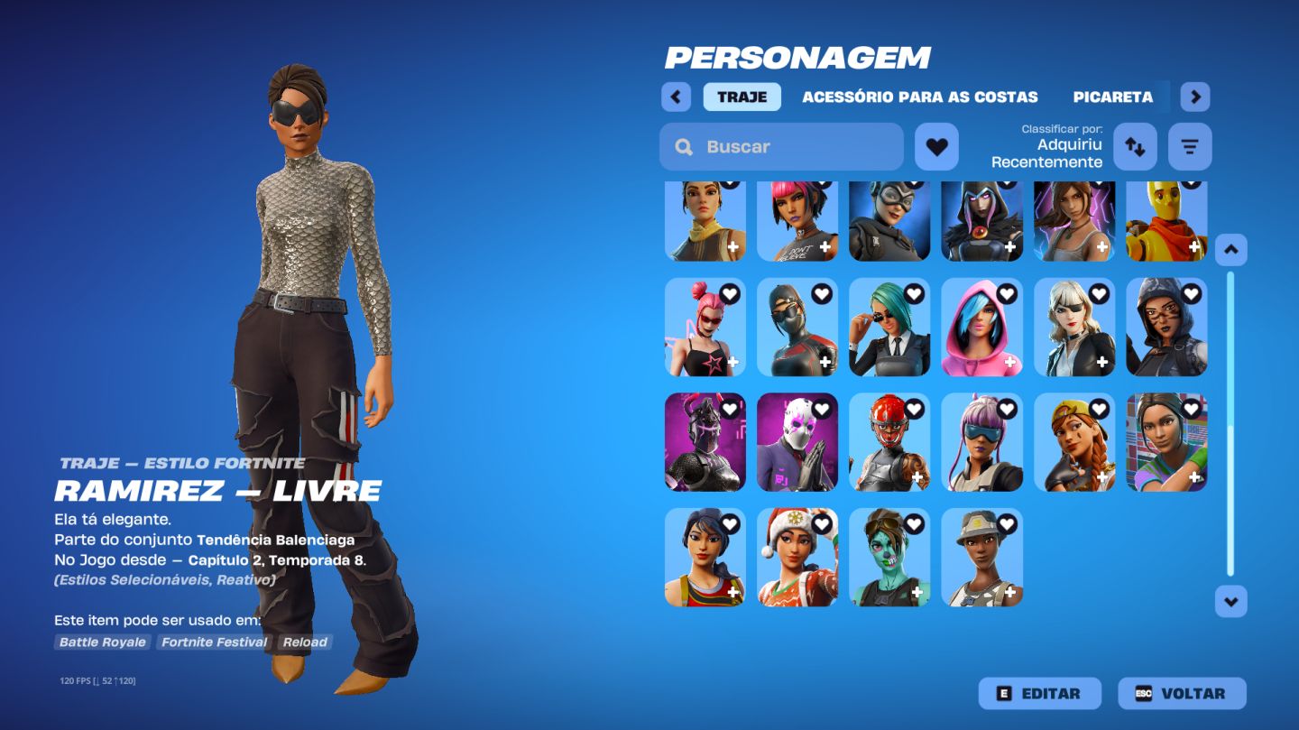 CONTA FORTNITE OG | DESDE A TEMPORADA 7 DO CAPÍTULO 1 | ÚNICO DONO