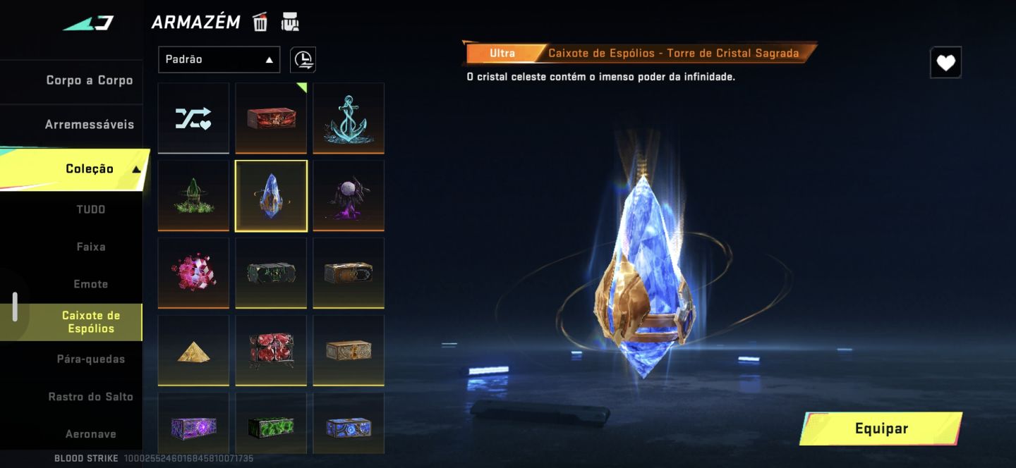[Conta rara de Blood Strike] Com várias Eternas e Ultras!!!