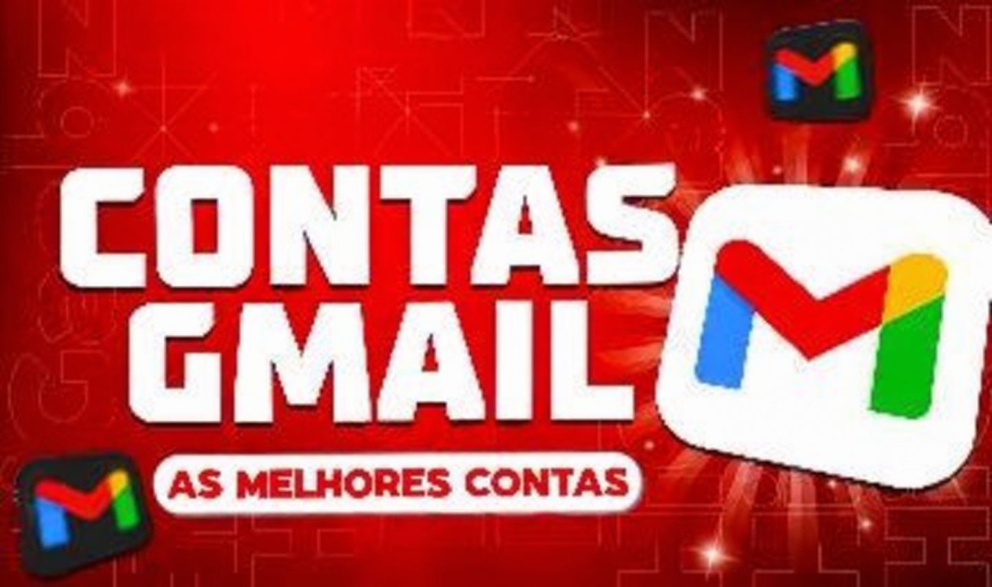 Contas Gmail Novas Não Verificadas