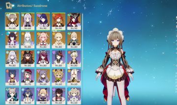 Conta Genshin Com Sandrone e +15 personagens 5 estrelas Tudo c0 menos tighnari