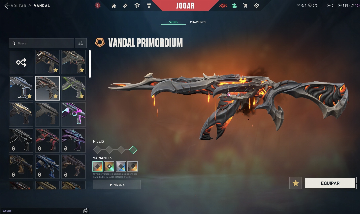 CONTA VALORANT IMORTAL + VANDAL KURONAMI VANDAL PRIMORDIUM
