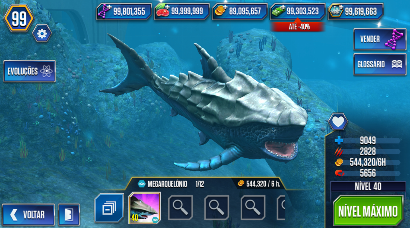 QUALQUER DINOSSAURO NO: JURASSIC WORLD - THE GAME | À SUA ESCOLHA