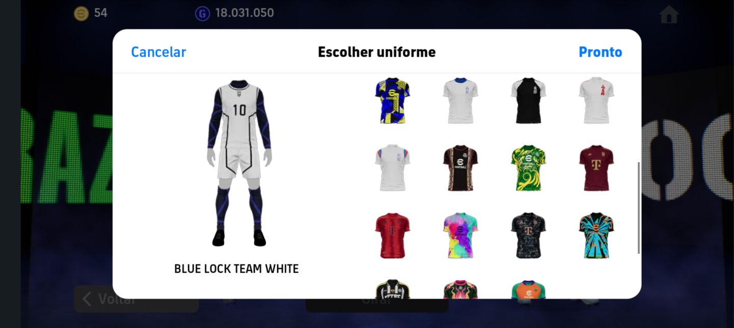 Conta de efootball muito braba a venda!!
