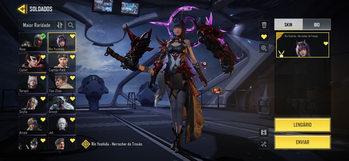 COD MOBILE COM SKINS TRY HARD E RARAS OPORTUNIDADE