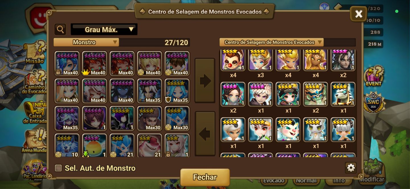 Triple LD - Summoners War - Cadiz, Fermion e Hacker