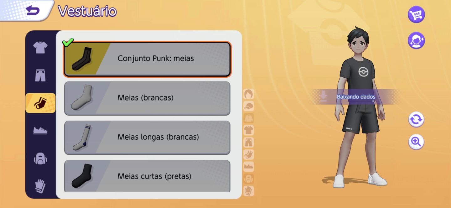 Conta de Pokémon Unite