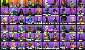 CONTA FORTNITE - 83 SKINS FULL | PODE ALTERAR E-MAIL | Paradigm, Snap, Twyn