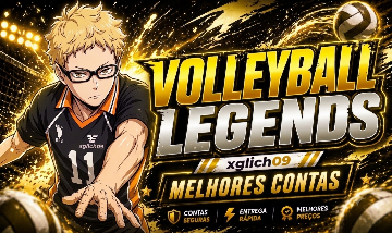 (MAIS BARATO DO SITE!) CONTAS Volleyball Legends COM SECRETOS E LUCKY SPINS.