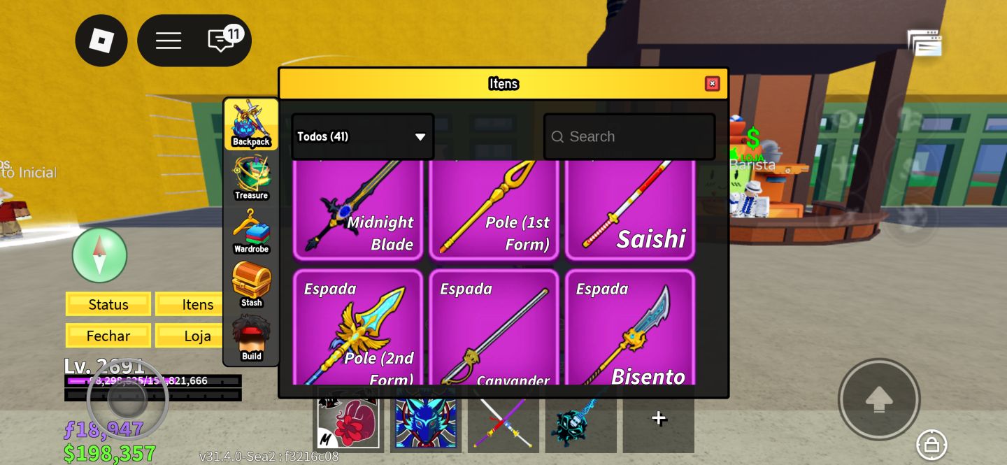 Conta Roblox nível 2691