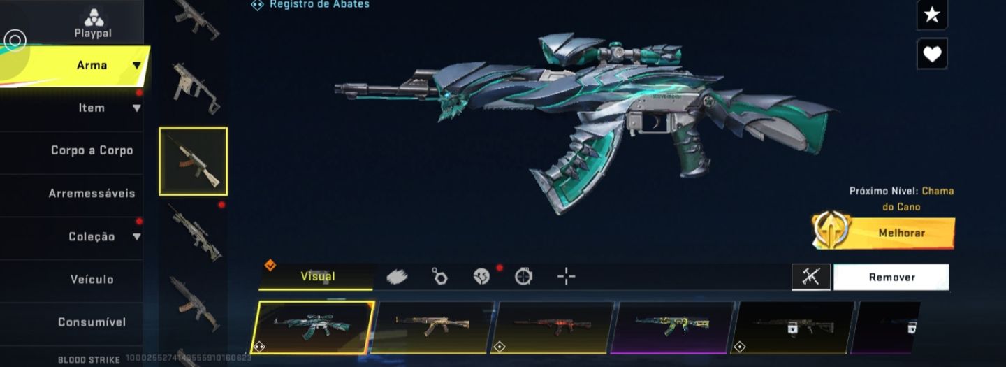 Conta blood strike no preço