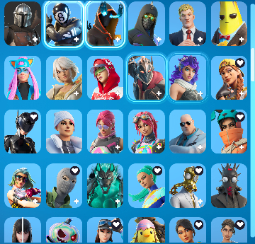Conta de fortnite, +250 skins com T800, varinha estelar, etc
