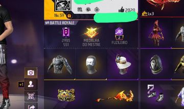 Conta level 59 com ump atributada evolutiva 200 peita simples e barato