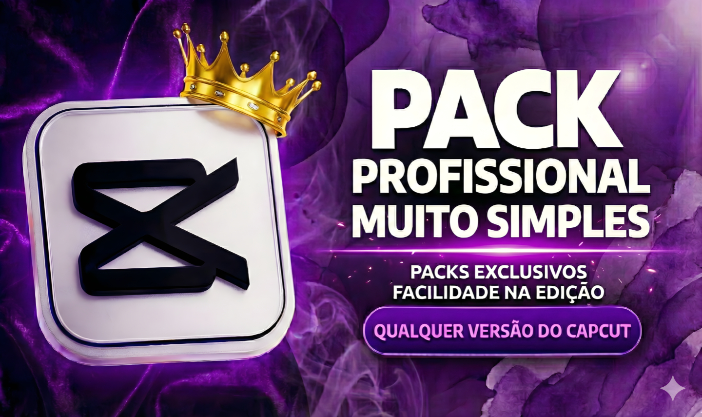 PACK PROFISSICIONAL CAPCUT - DE USO FACIL E RAPIDO