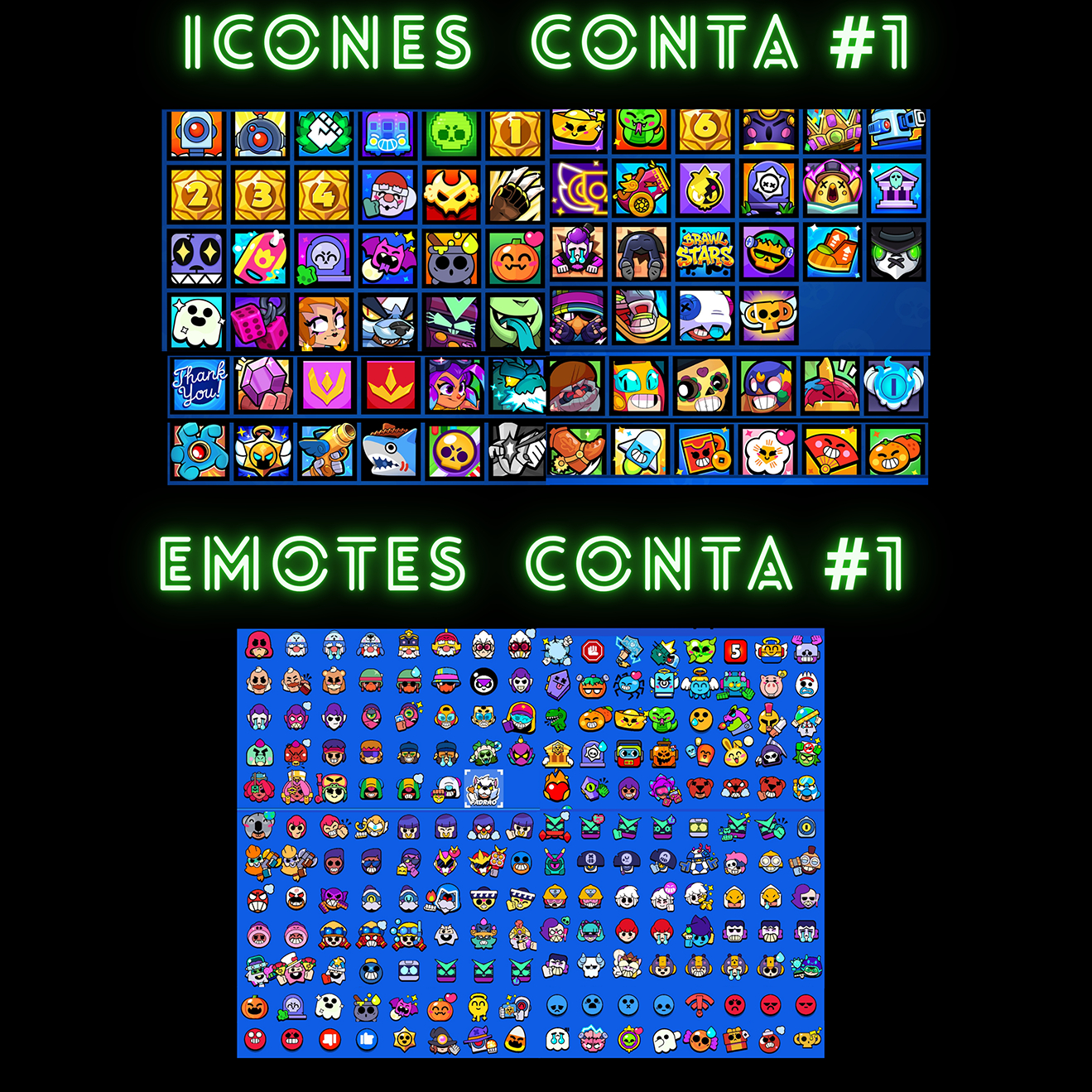 Contas Brawl Stars