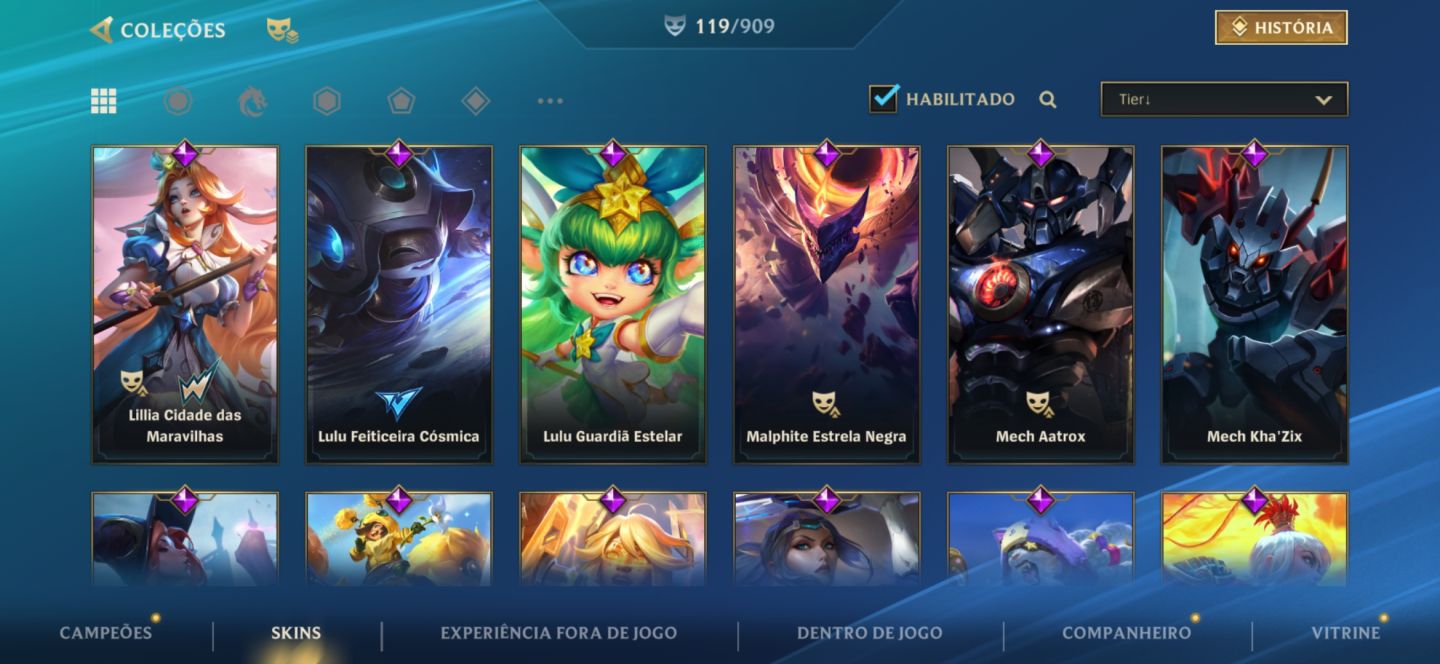 CONTA EX CHALLENGER WILD RIFT