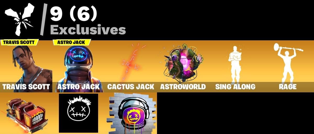 Conta FORTNITE 27 SKINS/ TRAVIS SCOTT/ ASTRO JACK / PREDADOR/ Mystique