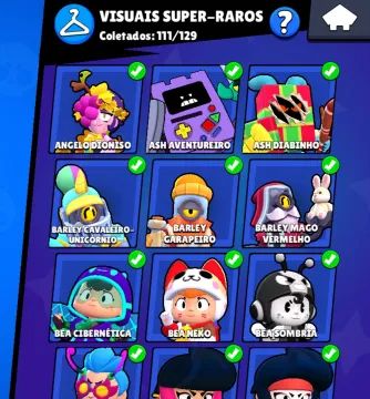 CONTA BRAWL STARS 2020 | 83.154 TROFÉUS | 106 BRAWLERS | 459 SKINS