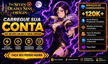 Faz-Tudo Seven Deadly Sins Origin- FAÇO RAID ARANHA -