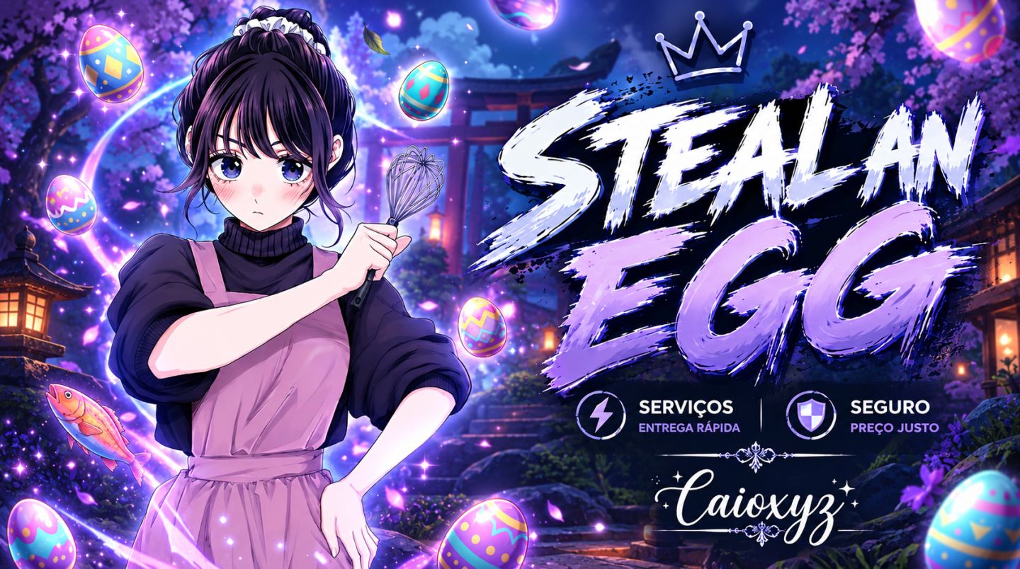 ROBLOX - STEAL AN EGG | FARM DE HORAS, ITENS E UP RÁPIDO.