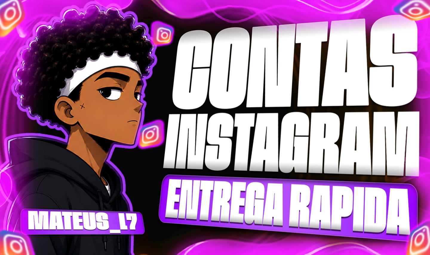 Contas Instagram com E-mail e Seguidores Brasileiros | Entrega Automática