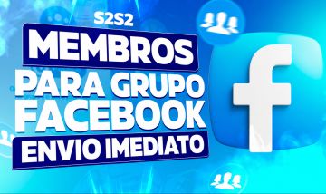 MEMBROS PARA GRUPO FACEBOOK [ENVIO RAPIDO] + BRINDE
