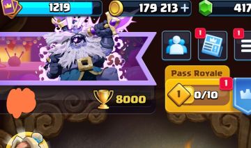 Conta de clash royale pra rápido