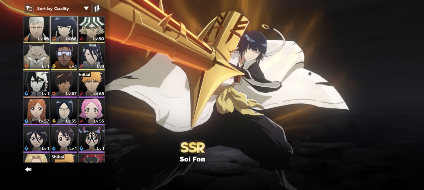 Soi fon e kensei