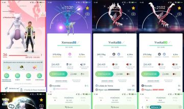 Pokémon Go L36 |Mewtwo 100% c/Fundo | 14 Lendários |Xerneas e Yveltal Shiny Q264