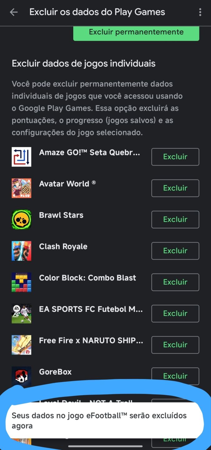 CONTA DE EFOOTBALL 3204 DE FORÇA COM PLAY GAMES APAGADA (ACEITO PROPOSTAS)