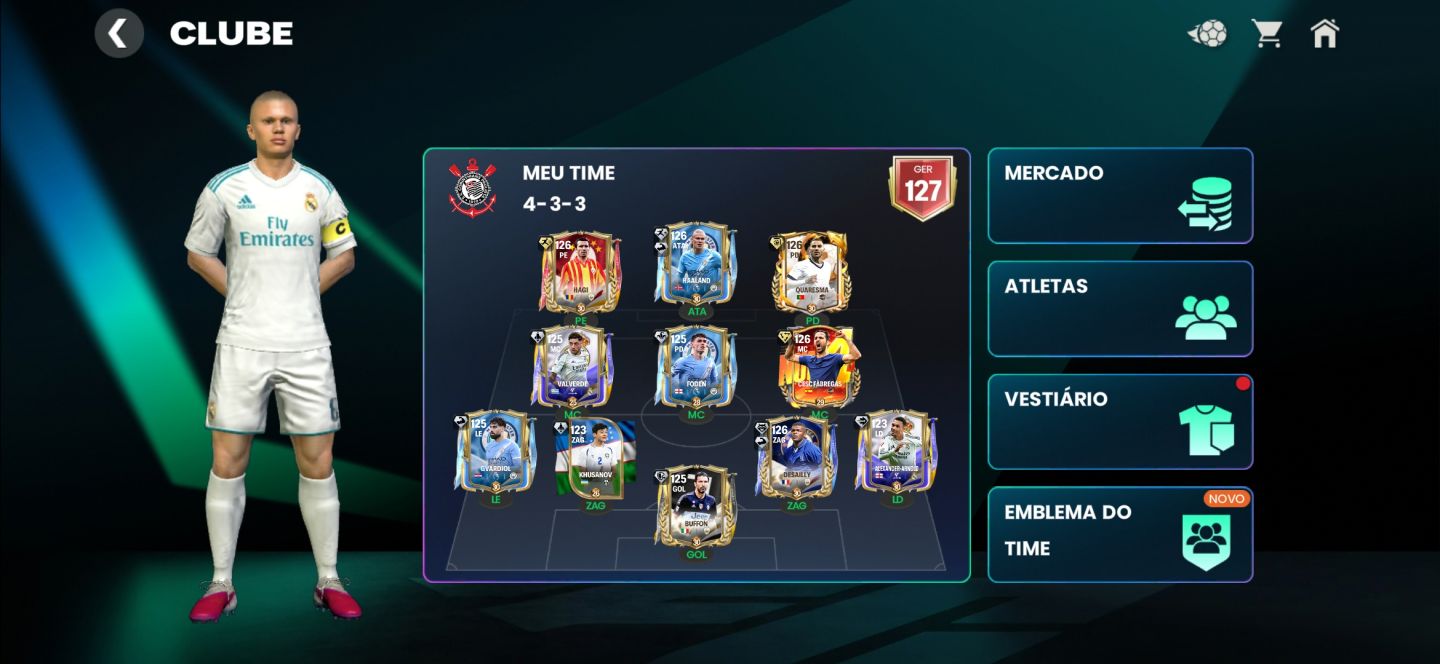 Conta Fc mobile impecável ger 127,barata d+