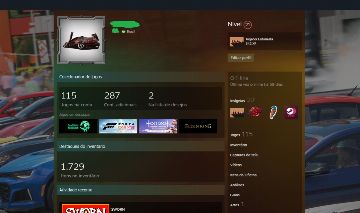 Conta steam com 115 jogos ( Elden ring , God of war , forza 4 e 5 ... )