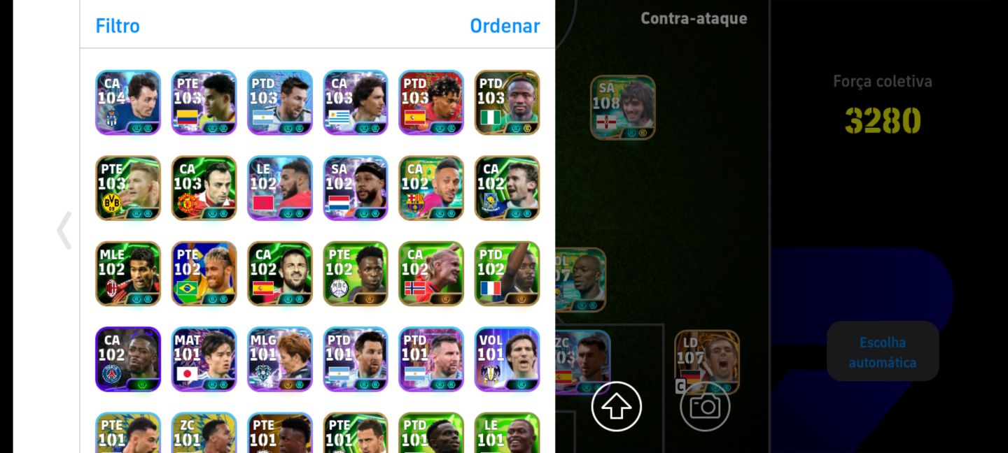 Conta Efootball full epico/bigtime, marcelo, r10, ney 2014 e +!
