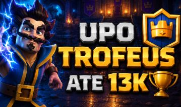 CLASH ROYALE - UPO/SUBO CONTAS [Troféus] - ELO JOB