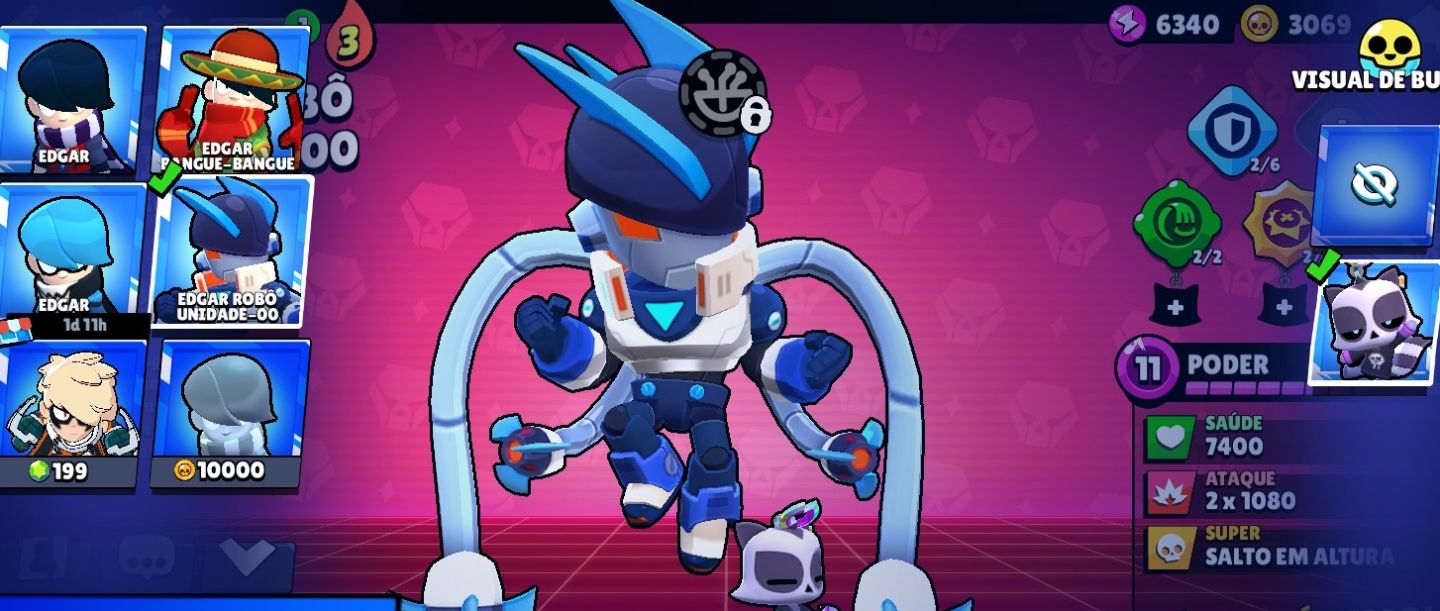 Brawl Stars | 25K Troféus | 79 Brawlers | 9 Skins Lendárias