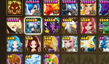 Compte Summoners War Sky Arena Starter, Avec 2 Nat5 L&D - état Comme Neuf