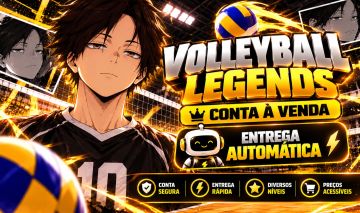 Conta Volleyball Legends - SANJU | KIJO | MAMORI | KISUKI [ENTREGA AUTOMÁTICA]