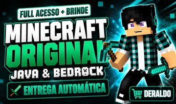 MINECRAFT JAVA + BEDROCK ORIGINAL | ENTREGA AUTOMÁTICA + BRINDE