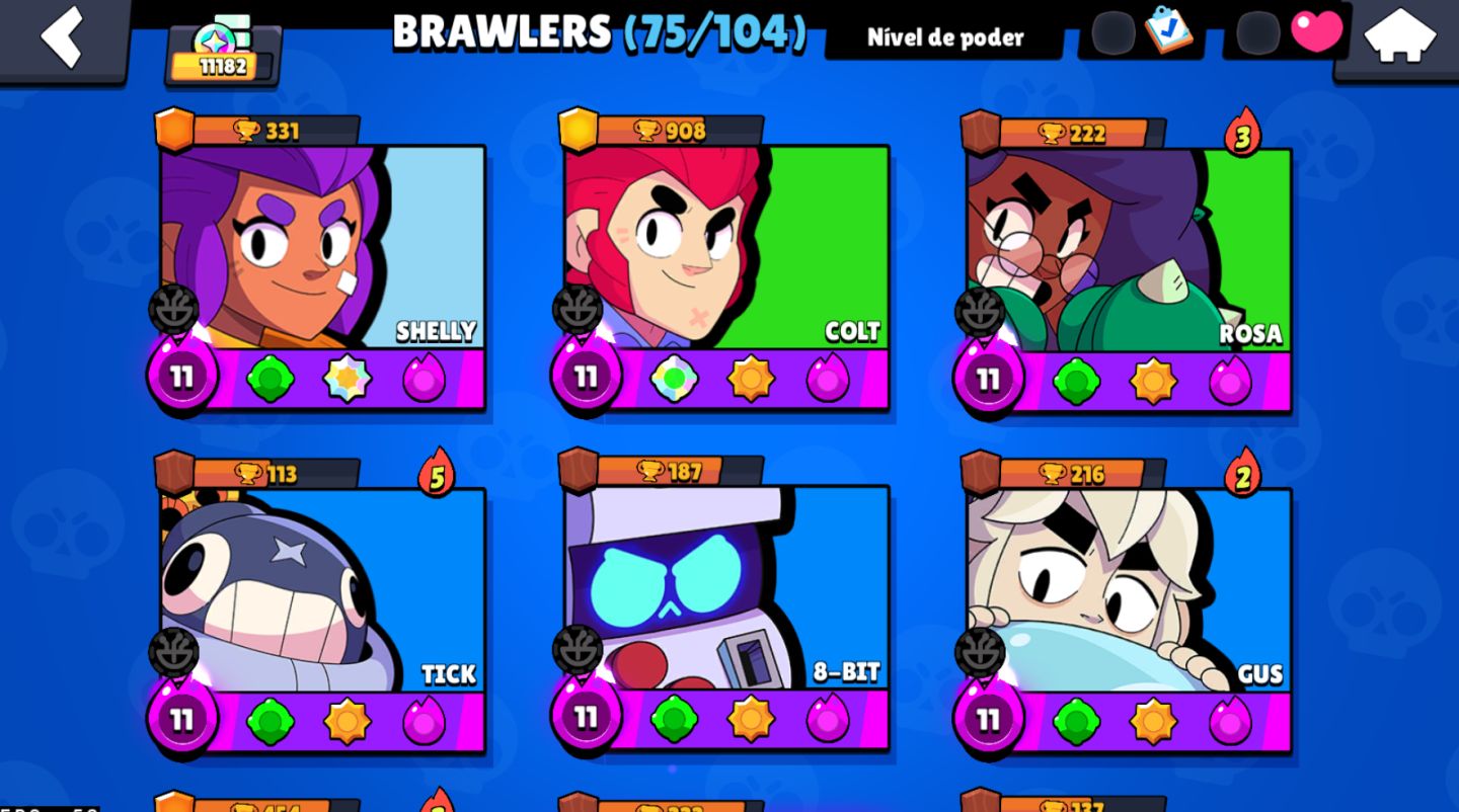 Conta De Brawl Stars 2025
