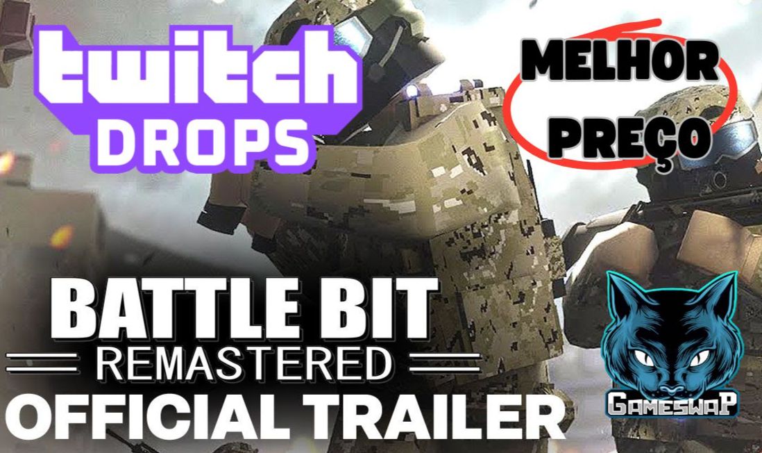 BattleBit Remastered Twitch Drops [melhor preço / entrega rápida] - semana 1 a 5