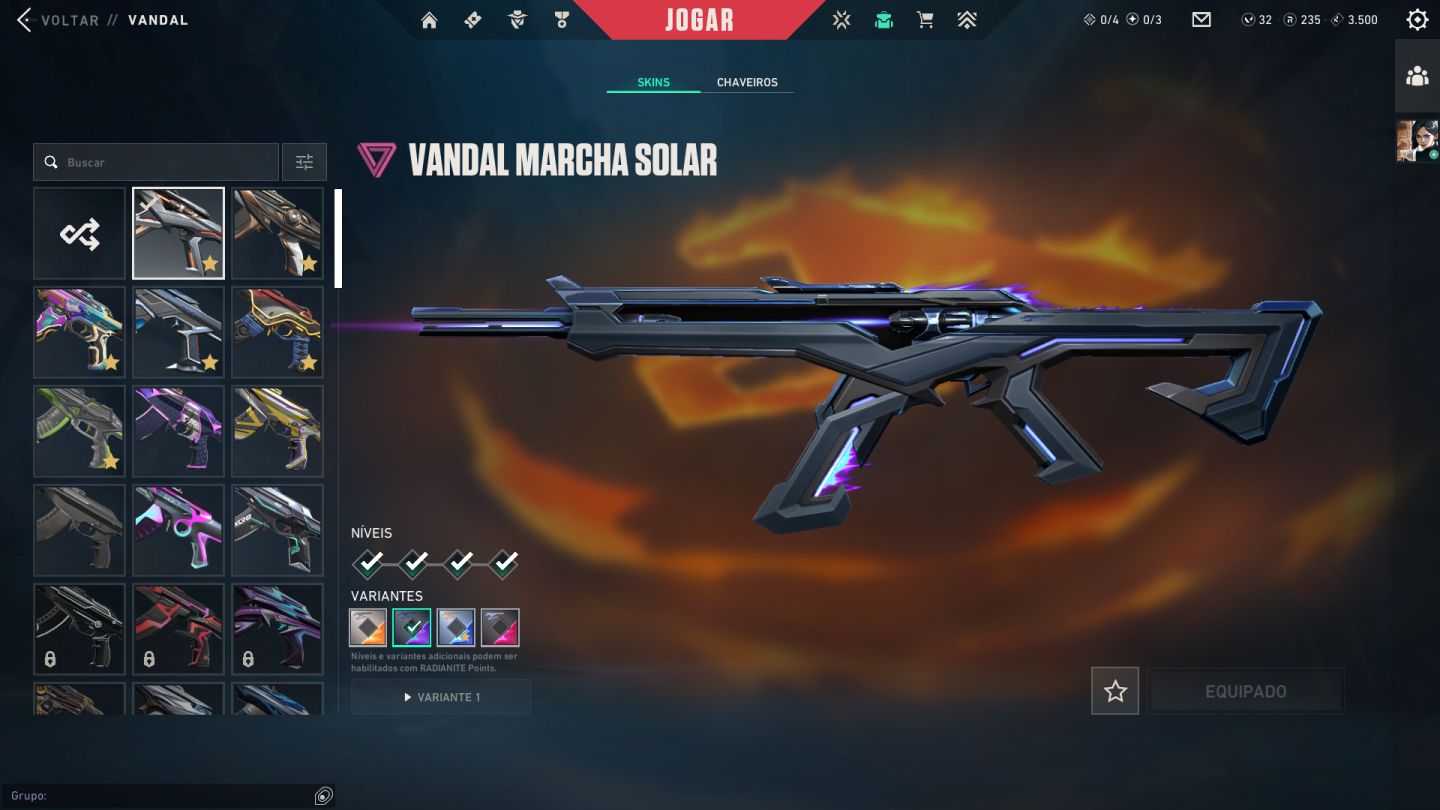 CONTA VALORANT + LOL | COLEÇÃO DE SKINS | MAIS DE R$1.450 INVESTIDOS